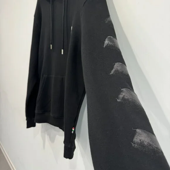 Philipp Plein Skull-print rhinestone-embellished hoodie, Size EU 3XL/US XL-2XL